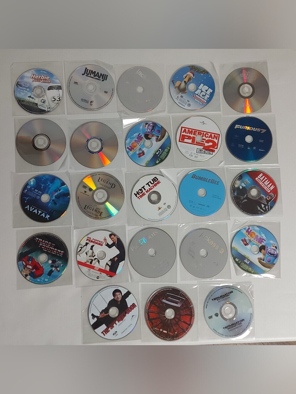 ​23 DVD & Blu-ray Movie Lot Bundle - Action Comedy Family Disney Marvel